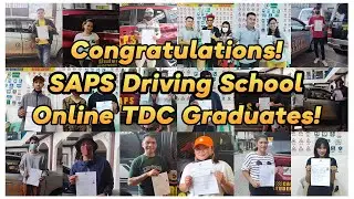 Online TDC Graduates | SAPS Driving School |  LTO Accredited Driving School| OTDC.PH