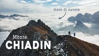 Abbiamo trovato un mare di nuvole PAZZESCO sul monte CHIADIN | Alpi Carniche | FVG