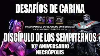 10&deg; Aniversario - Disc&iacute;pulo De Los Sempiternos Desaf&iacute;os De Carina Thanos Deathless | MCOC V&iacute;deo 1265
