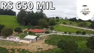 CHÁCARA PORTEIRA FECHADA DA IGREJA COM 2 CASAS 9 CAVALOS GALINHAS E FRUTAS R$ 650 MIL-Código:2519