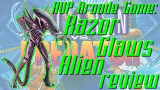 AVP arcade game: Razor Claws Alien action figure review