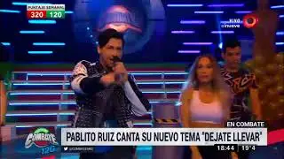 Pablito Ruiz canta su nuevo tema en Combate