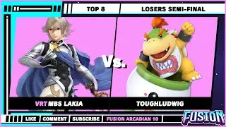 Fusion Arcadian 10 - LSF - lakia (Corrin) VS ToughLudwig (Bowser Jr.) - Super Smash Bros. Ultimate