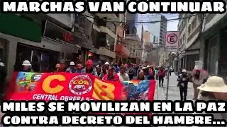 FABIRLES DE BOLIVIA SE MOVILIZAN EN RECHAZO DEL GOBIERNO RODRIGO PAZ EXIGEN ABROGAR DECRETO..