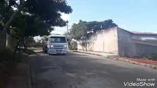 VW 8150 ARREPIANDO NO FREIO MOTOR