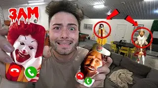 DO NOT FACETIME MCDONALD'S AND BURGER KING AT 3 AM!! (THEY FOUGHT)