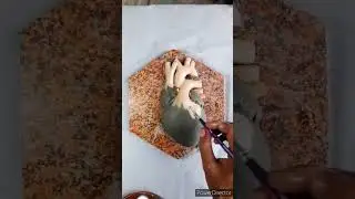 h for heart clay art