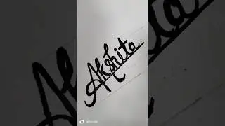 Signature style of A letter | Akshita name signature|| signature style of A letter|| A letter name||