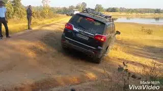 Tata Hexa offroading