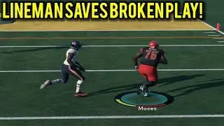 LINEMAN SAVES BROKEN PLAY! (87 RUSSELL WILSON GAMEPLAY) | MADDEN 18 ULTIMATE TEAM GAMEPLAY