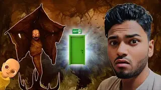 FINALLY ESCAPE IN EXIT DOOR || THE BABY IN YELLOW #horrorgaming #thebabyinyellowhighlights