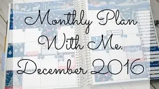December Monthly Plan With Me | Design Lovely Studio Printable