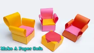 how to make a paper sofa very easy | paper sofa set making easy | paper sofa and table | sofa set