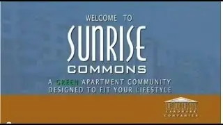 Sunrise Commons LEED Video