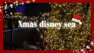 【クリスマスディズニー】待ちに待ったヒョウ柄ファンキャップが再販したから急遽インパしてきた🎅  ディズニーシー