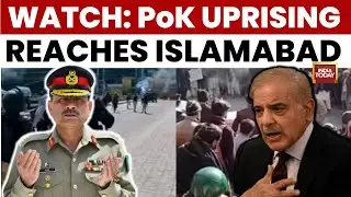 POK Uprising Hits Islamabad: Police Storm Press Club, Assault Journalists | India Today News