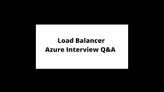 Azure Interview Q&A