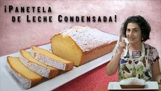 Panetela Esponjosa / Bizcocho de Leche Condensada. Con pocos ingredientes.😀👍👩‍🍳