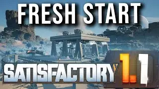 Day 4 | SATISFACTORY Fresh Dune Desert Start! Automating EVERYTHING!