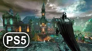 BATMAN PS5 Gameplay 4K ULTRA HD DC SUPERHERO - Batman Arkham Asylum Remastered