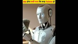 क्या होगा अगर मम्मी पापा की जगह Robots लेले तो | What if Mom Dad is Robot | #shorts #factside
