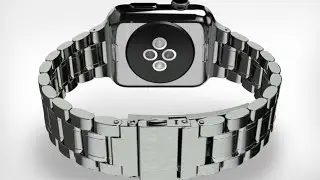 HyperLink 316L Stainless Steel Link Bracelet Apple Watch Band