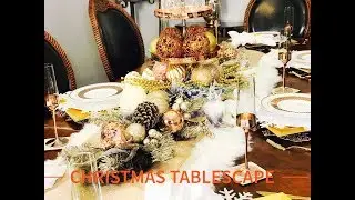 Glam Christmas Tablescape | Christmas Tablescape 2018