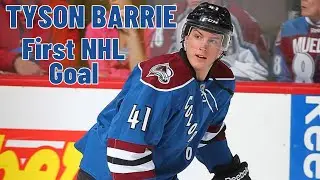 Tyson Barrie #41 (Colorado Avalanche) first NHL goal Feb 18, 2013 (Classic NHL)
