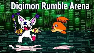 Digimon Rumble Arena Gatomon vs Patamon