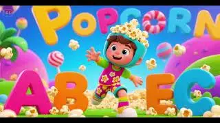 🍿🔤 Popcorn ABC Adventure | Fun Alphabet Learning Song for Kids | Nursery Rhymes & Kids Songs