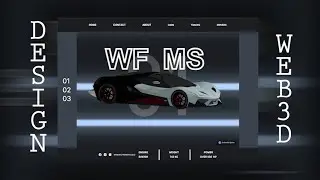 &ldquo;This website features an interactive 3D modern sports car #designweb3d #designweb  #3dwebsite