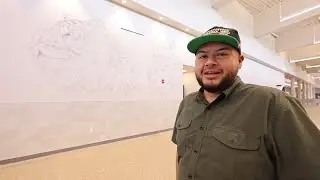 Will Suarez talks about Waco High mural