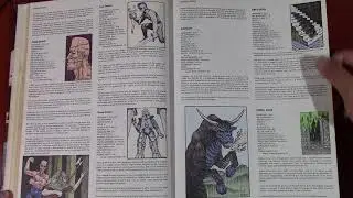 AD&D Monster Manual Colored In