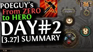 [POE 3.27] POEGUYS STARTER: ОБЗОР ВТОРОГО ДНЯ // Родословная Фаррул, прививки, время, драгоценнос...