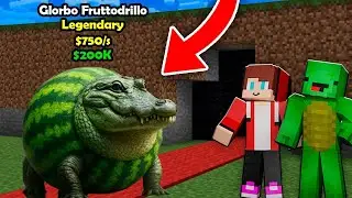 Mikey and JJ Build the Most Secure House vs Glorbo Fruttodrillo in Minecraft! - Maizen