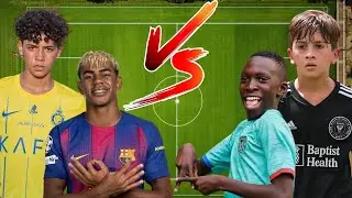Ronaldo Jr vs Lamine Yamal vs Thiago Messi vs Fod&eacute; Diallo &mdash; Future Stars Clash ⚽🔥