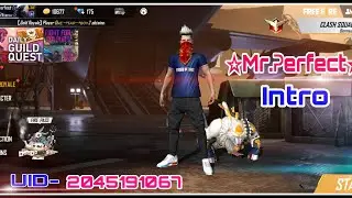 Hello guys my first video mr perfect gaming.