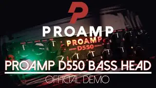 Proamp D550 Bass Head Amplifier Overview and Video Test