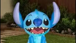 Live Unboxing and Review :  Limited Edition Gemmy Stitch Inflatable Unboxing & Review