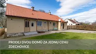 Prodej dvou domů za jednu cenu - Zdechovice