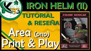 Todo ⚔Iron Helm⚔ Parte 2 | 🔎Tutorial | ✂ Area Print and Play ✂