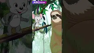 Three-Toed Sloth Plays Tag? | ABCmouse #animals #learning #nature #sloth #rainforest