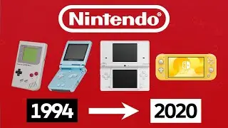 Эволюция портативных консолей Nintendo 1980-2019