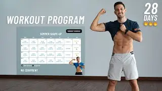 Летний челлендж &laquo;Shape-Up&raquo; | 4-недельная программа тренировок + руководство по диете и питанию дл...