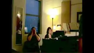 Advanced Undergraduate Male, Voice lesson