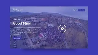 Event Landing Page in Web Design using Sketch App Tutorial