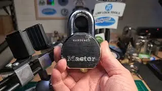 (434) Master  Lock 930/6230 With a Crimped Core Pick & Gut