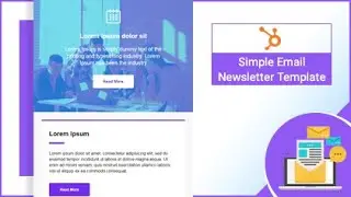 Simple Email Newsletter Template | HubSpot Marketplace | TRooInbound