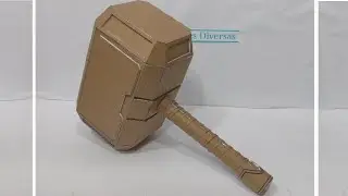 como fazer o martelo do Thor