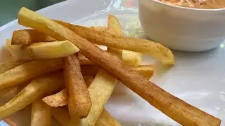 Рецепт бельгийской картошки фри, картофель фри, рецепт картофеля, секретный рецепт приготовления хрустящей бельгийской картошки фри.